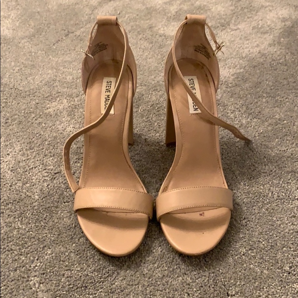 Steve Madden Open Toed Block Heels (Carrson)